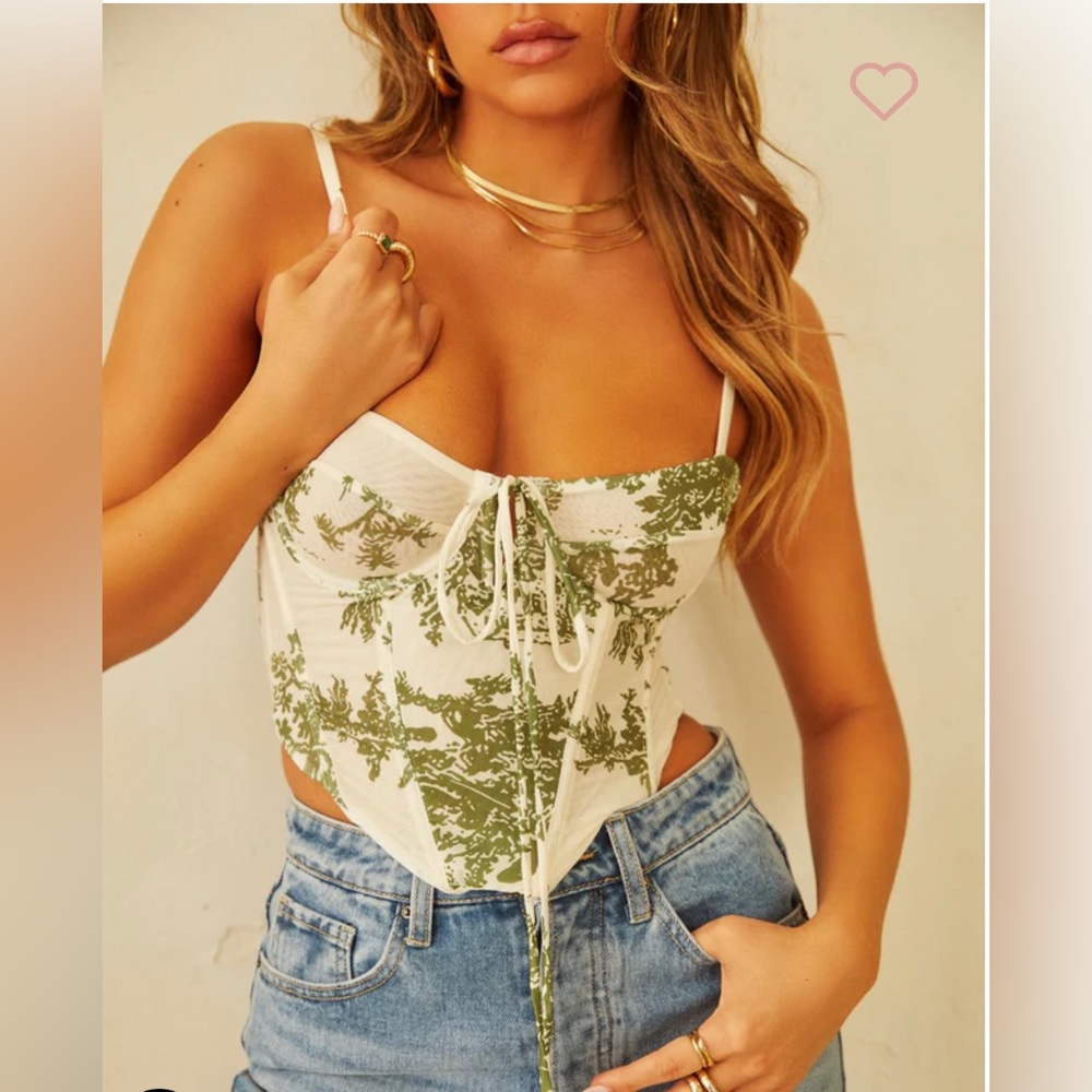 Miss Lola Idres Corset Top